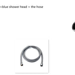 Shower Head Water Saving Flow 360 Degrees Rotating With Small Fan ABS Rain High Pressure Spray Nozzle Bathroom Accessories