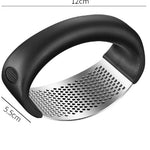 Stainless Steel Garlic Masher Garlic Press Household Manual Curve Fruit Vegetable Tools Kitchen Gadgets